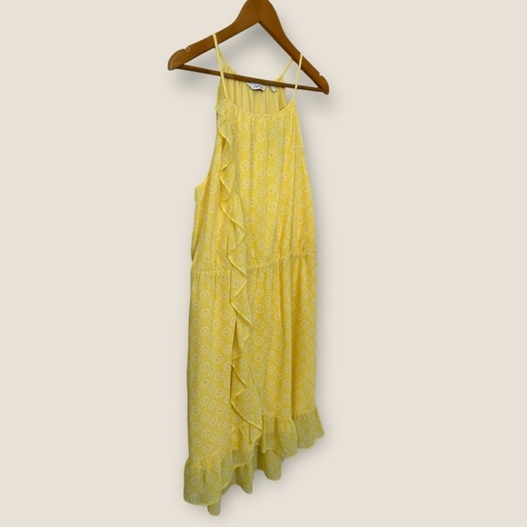 Reitmans Yellow Lemon Summer Ruffle Dress NWT - Picture 5 of 11